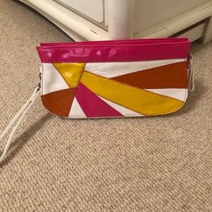 Melie Bianco Clutch - Vegan Leather